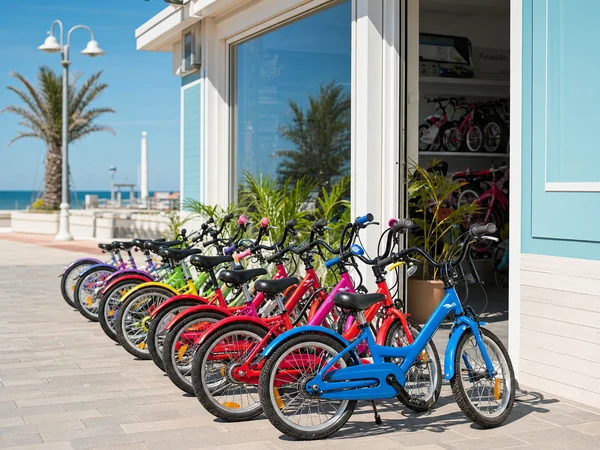 Bici per bambini a noleggio a Cesenatico